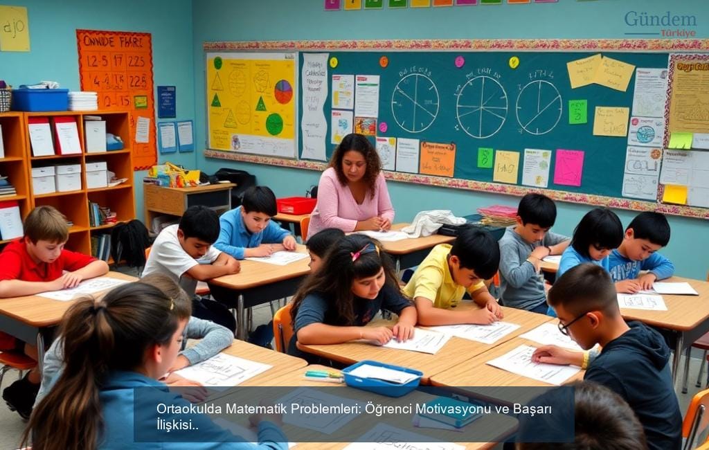 Ortaokulda Matematik Problemleri: Öğrenci Motivasyonu ve Başarı İlişkisi