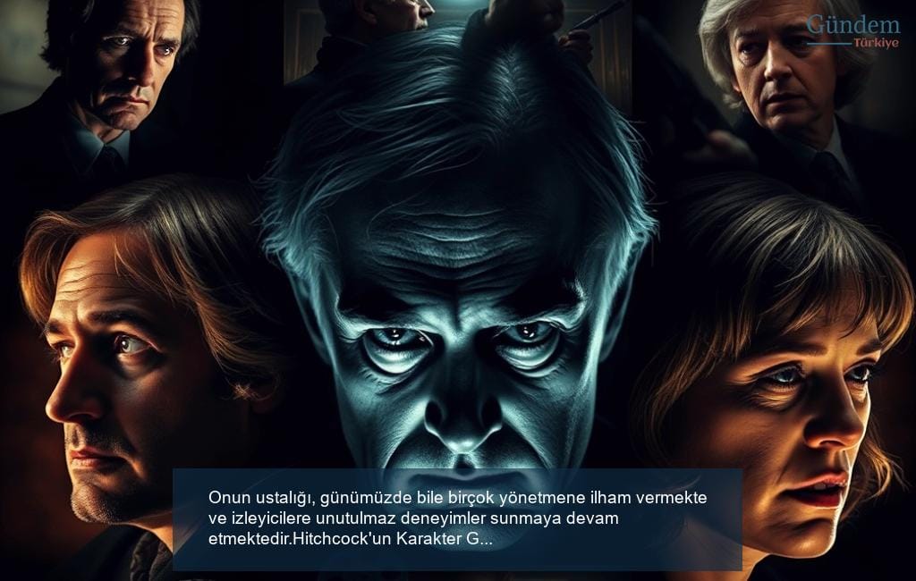 Hitchcock'un Karakter Gelişimi ve İzleyici Psikolojisi Üzerindeki Etkisi