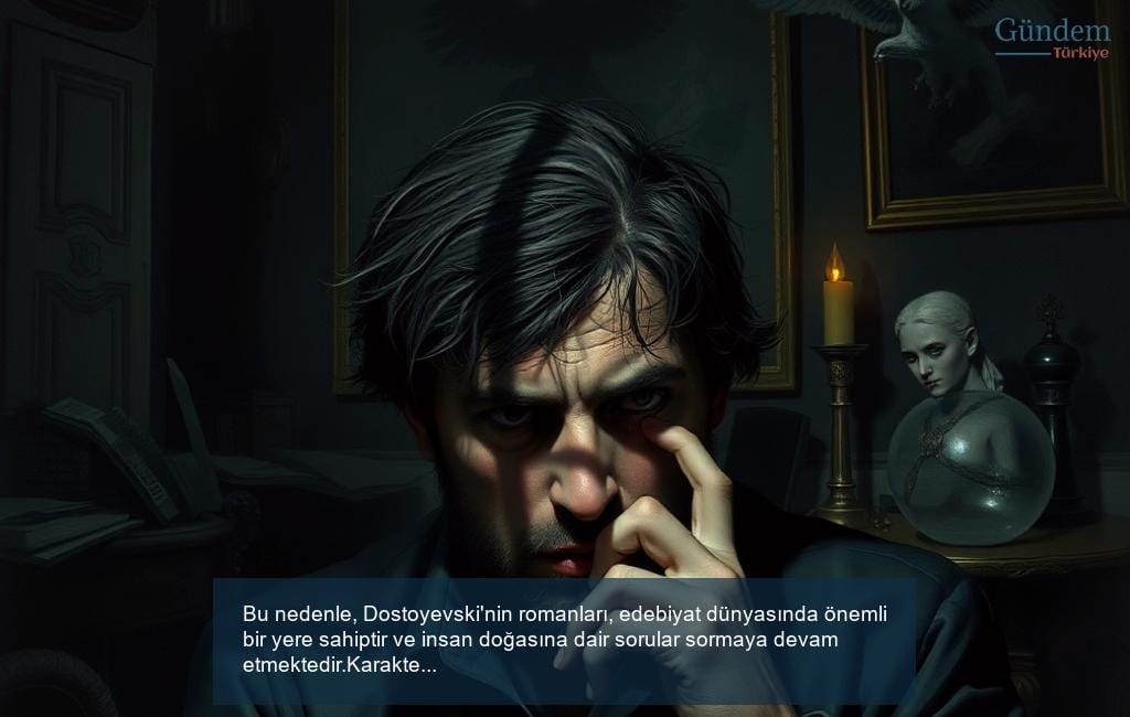 Karakter İnşası ve İçsel Çatışmalar: Dostoyevski'nin Romanlarında Psikolojik Gerilim