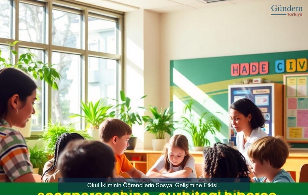 Okul İkliminin Öğrencilerin Sosyal Gelişimine Etkisi