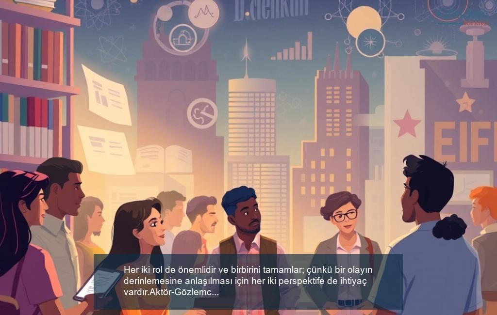 Aktör-Gözlemci Paradigması: Sosyal Bilimlerdeki Uygulamaları