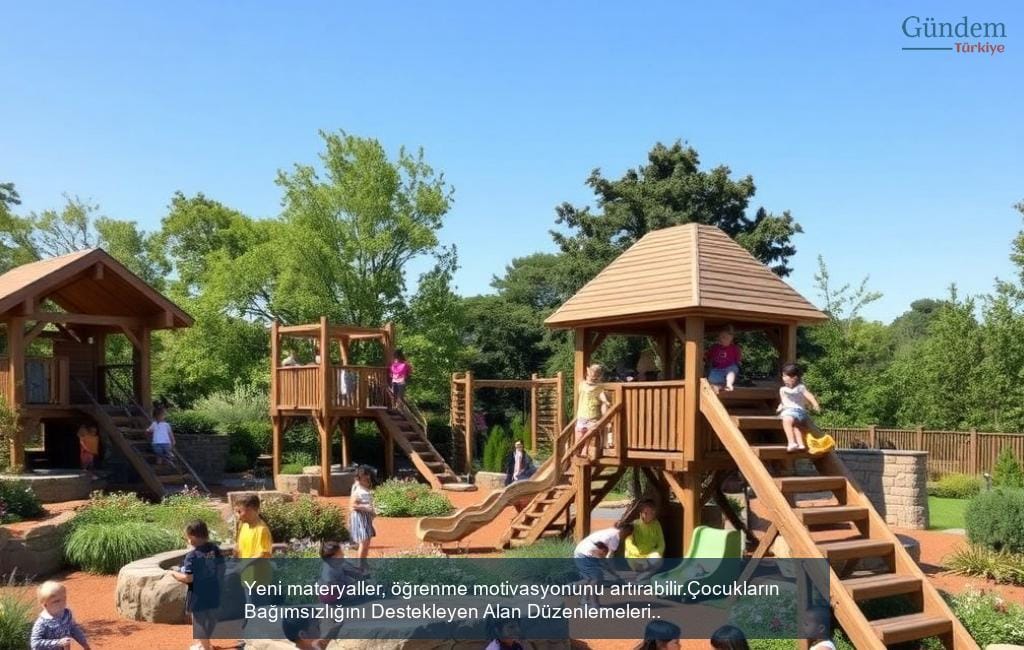 Çocukların Bağımsızlığını Destekleyen Alan Düzenlemeleri